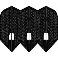 L-Style Champagne L6D Dimple Slim Black - Dart Flights