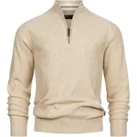 INDICODE JEANS Trui ' Bull ' beige
