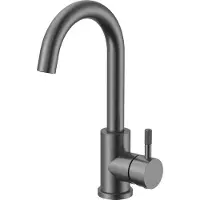 Boss & Wessing Wastafelmengkraan bws sensa uitloop draaibaar cold start hendel gunmetal pvd