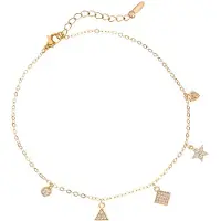 Faina Armband goud