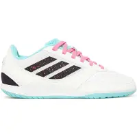 Adidas Top Sala Competition II Zaalvoetbalschoenen (IN) Kids Wit Zwart Turquoise Roze
