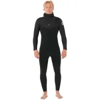 Rip Curl Dawn Patrol 6/4 Mm Wetsuit Met Lange Mouwen Capuchon En Rits Op De Borst