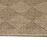 Muratap Natur vloerkleed denpasar buitenkleed sisal laagpolig indoor en outdoor beige 120x170 cm