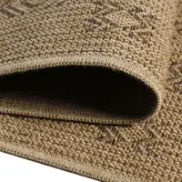 Muratap Natur vloerkleed dhaka buitenkleed sisal laagpolig indoor en outdoor beige 160x230 cm