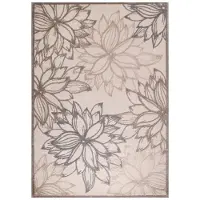 Muratap Binnen en buiten vloerkleed floral outdoor laagpolig tapijt 80x150 cm