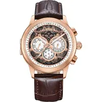 Heritor Automatic Heritor Automatische Apostel Glazuur Wijzerplaat Horloge