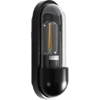 Ks Verlichting buitenlamp - Eye muurlamp - Kuststof - IP54 - Zwart