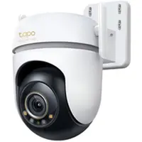 Tapo Tc43 Buiten Wifi-beveiligingscamera Met Draai- En Kantelfunctie Slimme Buitencamera Wit