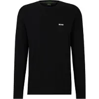 BOSS Shirt zwart / wit