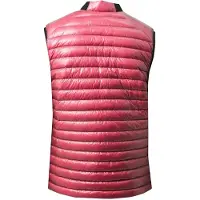 Belstaff Airframe neon glanzend roze gilet met donsvulling