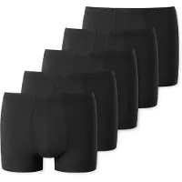 Schiesser Boxershorts 'Cotton' zwart