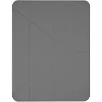 POMOLOGIC BookFold Pencil IPad 2025 11 Inch / 10,9 Inch Hoesje Grijs