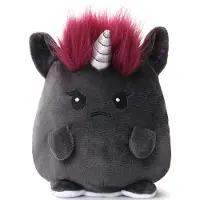 Corimori - Fun Pluchen figuur - Ruby Einhorn und Mia Einhorn (Wendeplüsch) - voor Geen - grijs-wit - Maat Standard