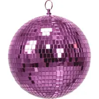 House Vitamin Christmas decoration christmas hanger discoball foam pink 20x20x20cm
