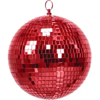 House Vitamin Christmas decoration christmas hanger discoball foam red 20x20x20cm