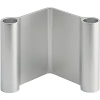 Muuto Pair Candleholder Kandelaar Aluminium | H 11 cm