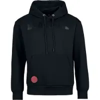 Deadpool - Disney Trui met capuchon - Heat Logo - Black On Black - S tot XXL - voor Mannen - zwart - Maat S