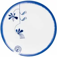 Pip studio Gebaksbord Pip & The Blue Bird White 15 cm (Set van 6)