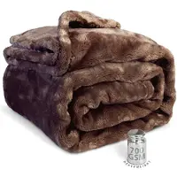 Unique living plaid silke 150x200cm -