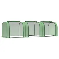 4Goodz Kweekkas met raam 295x100x80 cm foliekas