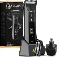 Wellshave 3 in 1 Bodygroomer Mannen - Trimmer - Shaver voor Schaamstreek & Lichaam - Bodytrimmer Heren - Lichaamstrimmer - Flex Guard