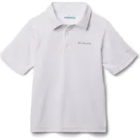 Columbia Sportswear Hike Korte Mouw Poloshirt Wit 10-12 Years Jongens,Meisjes