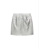 Catwalk junkie 24020206 vegan leather 5 pocket skirt