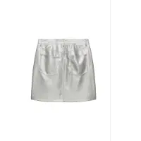 Catwalk junkie 24020206 vegan leather 5 pocket skirt