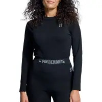 Poederbaas Ondershirt Women Baselayer Shirt Black-S