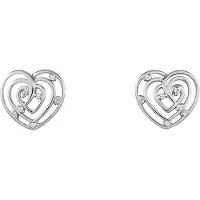 Orphelia 'Euphoria' Dames 925 Sterling Zilveren Stud Oorbellen - Zilver ZO-7522