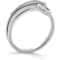 Orphelia 'Ida' Dames 925 Zilveren Ring - Zilver ZR-7521