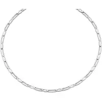 Orphelia Dames 925 Sterling Zilveren Set: Ketting + Armband - Zilver SET-034