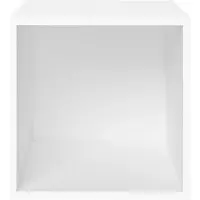vidaXL Tv-meubel 37x35x37 cm bewerkt hout wit
