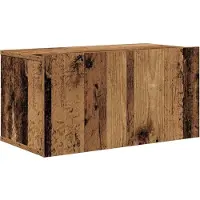 vidaXL Tv-meubelset 6 st Oud Hout Bewerkt hout
