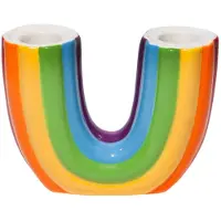 Doiy Rainbow Kandelaar - keramieken regenboog