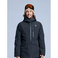 Poederbaas Ski-jas Heren - Freeride 3L Hardshell - Zwart - Maat S