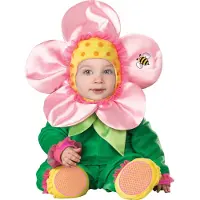Vegaoo Bloem kostuum voor baby's - Premium - Kinderkostuums - 74 - 80