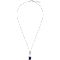 Orphelia 'Enora' Dames 925 Sterling Zilveren Ketting met Hanger - Zilver ZH-7426/SA