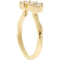 Orphelia Dames 925 Sterling Zilveren Ring - Goud ZR-7128/G