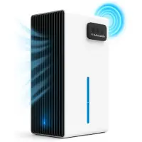 AG Luchtontvochtiger - Luchtreiniger - Dehumidifier - Grote watertank 2.5L capaciteit, 800ml/D ontvochtiging, 10-35m2 bereik -energiezuinig, verlichting 7 kleuren - Voor huis, kamer, badkamer & kelder