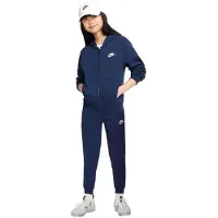Nike Sportswear Club Fleece Trainingspak Kids Donkerblauw Wit