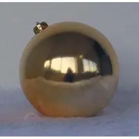 Oosterik Home 1 Onbreekbare kerstbal doorsnee 15 cm goud glanzend