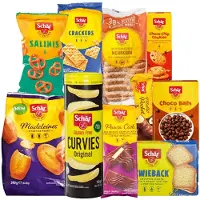 Schar Mixpakket Glutenvrij - broodproducten, pasta's, koeken en snacks - 1.885 gram