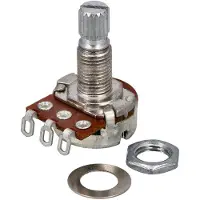 Fazley Potmeter 500 kOhm lineair voor gitaar - 10674