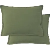 Matt & Rose Set Kussenslopen Sauge - (2x) 50 x 70 cm - 100% Linnen
