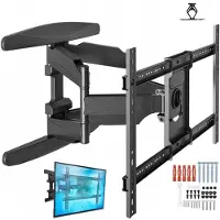 Manta Draaibare TV-muurbeugel voor 50-inch TV - Robuust & Verstelbaar