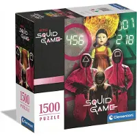 Clementoni Squid Game 1500 Elementen Puzzel - Spannend voor Fans