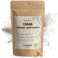 Cupplement Chaga Organic Supplements 60 capsules