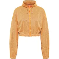 Mymo Sweatvest braam / mandarijn