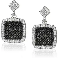 Orphelia Dames 925 Sterling Zilver Hangoorbellen - Zilver ZO-5231